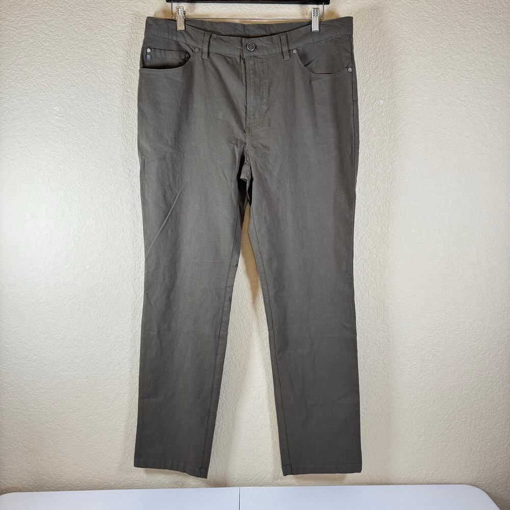 Free Fly Pants Mens 36x32 (36x31) Stretch Canvas 5 Pocket Pant Cotton Bamboo NEW